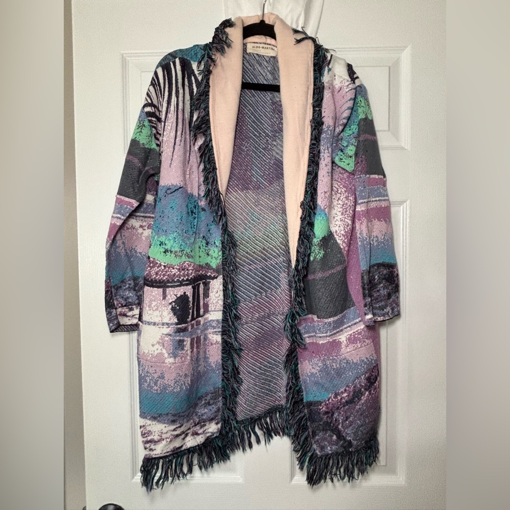 Aldo Martins Pastel Patterned Cardigan